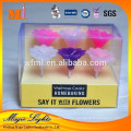 Personalized Various Model Flower Shaped Art Candle